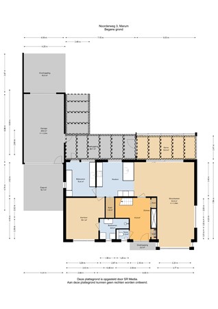 Noorderweg 3, 9363 AJ Marum - Begane grond - 2D.jpg