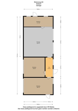 Molenweg 64, 9365 PE Niebert - Garage - 2D.jpg