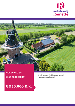 Brochure preview - Molenweg 64, 9365 PE NIEBERT (1)