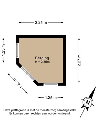 Burgemeester van Wageningenlaan 11, 9301 BS Roden - Berging - 2D.jpg