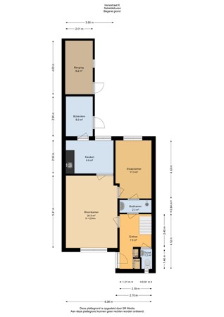 Irenestraat 6, 9862 TR Sebaldeburen - Begane grond - 2D.jpg
