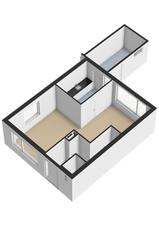 Heemskerkstraat 13, 9801 KL Zuidhorn - Begane grond - 3D.png