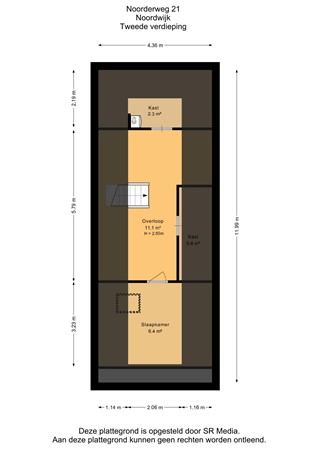 Noorderweg 21, 9824 PA Noordwijk - Tweede verdieping - 2D.jpg