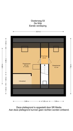 Oosterweg 53, 9367 RK De Wilp - Eerste verdieping - 2D.jpg