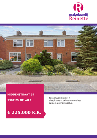 Brochure preview - Middenstraat 31, 9367 PV DE WILP (1)