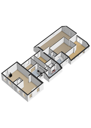 Provincialeweg 134, 9865 AM Opende - Begane grond - 3D.png
