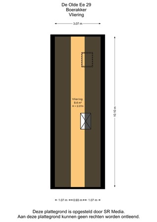 De Olde Ee 29, 9362 RC Boerakker - Vliering - 2D.jpg