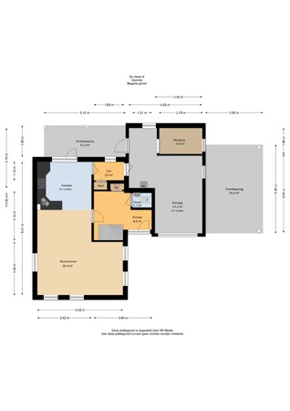 De Akker 6, 9865 BV Opende - Begane grond - 2D.jpg