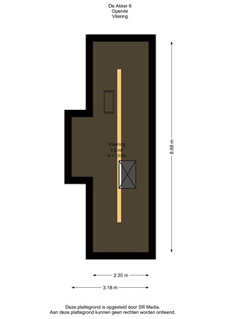De Akker 6, 9865 BV Opende - Vliering - 2D.jpg