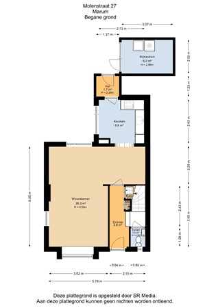Molenstraat 27, 9363 BA Marum - Begane grond - 2D.jpg