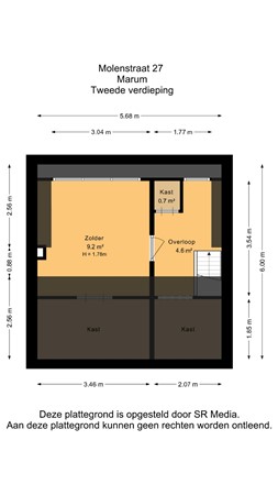 Molenstraat 27, 9363 BA Marum - Tweede verdieping - 2D.jpg