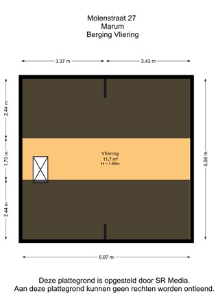Molenstraat 27, 9363 BA Marum - Berging Vliering - 2D.jpg