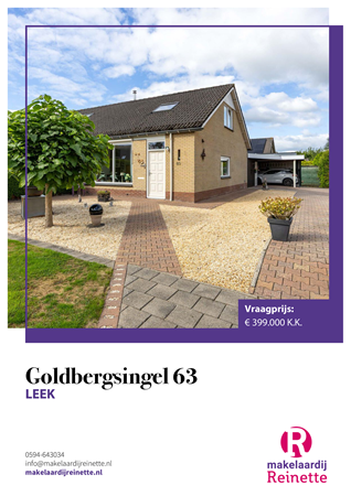 Brochure preview - Goldbergsingel 63, 9351 CM LEEK (1)