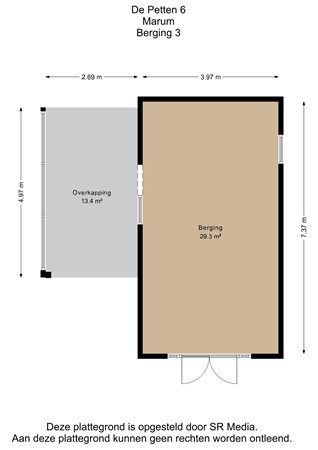 De Petten 6, 9363 AH Marum - Berging 3 - 2D.jpg