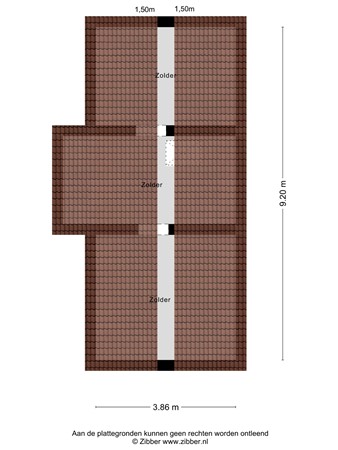 Floorplan - de Havik 81, 7591 JW Denekamp