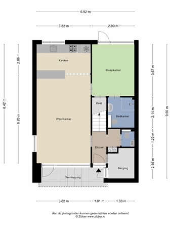 Floorplan - De Slotweide 19, 7597 MK Saasveld