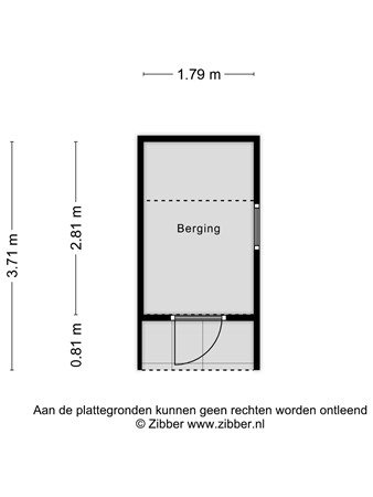 Floorplan - De Wildbaan 10, 7631 KD Ootmarsum