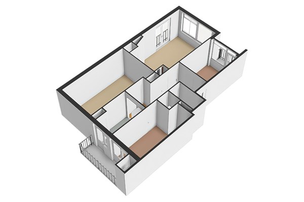 Plattegrond - Huis te Landelaan 73, 2283 VB Rijswijk - 130056_TV_3d_NW.jpg