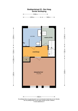 Plattegrond - Boddaertstraat 23, 2522 HE Den Haag - 138297_EV.jpg