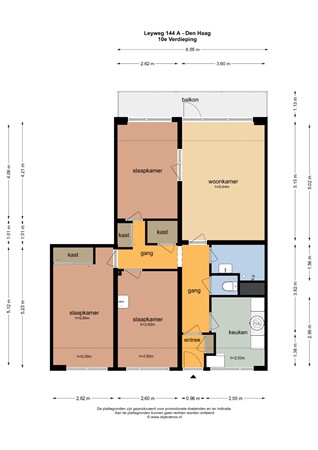 Plattegrond - Leyweg 144A, 2545 CW Den Haag - 139169_10eV.jpg
