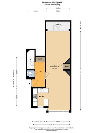 Plattegrond - Dennelaan 21, 2282 HZ Rijswijk - OC_146013_EV.jpg