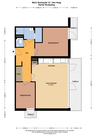Plattegrond - Melis Stokezijde 15, 2543 GA Den Haag - OC_148606_VV.jpg