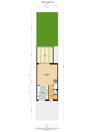 Plattegrond - Pijlstaart 44, 3225 CD Hellevoetsluis - OC_154042_T.jpg