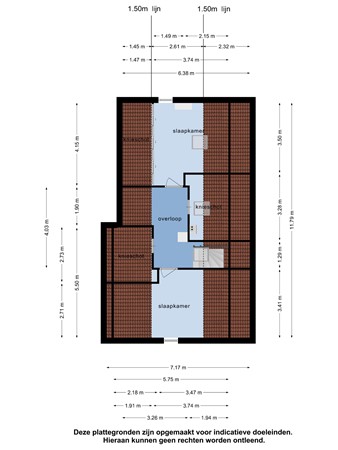 Floorplan - Schuttershof 36, 4341 AB Arnemuiden