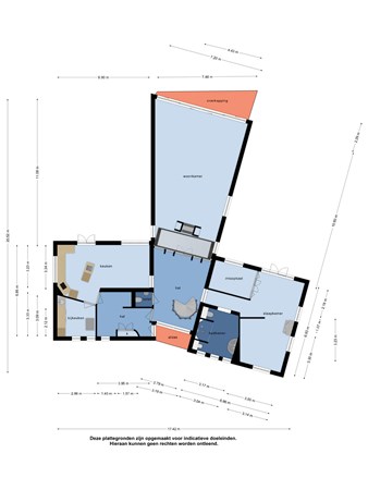 Floorplan - Kreekslagweg 8, 4465 BK Goes