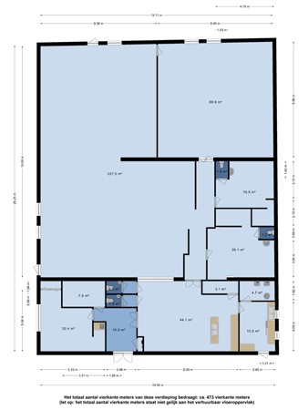 Floorplan - Stationsweg 3, 4451 HJ Heinkenszand