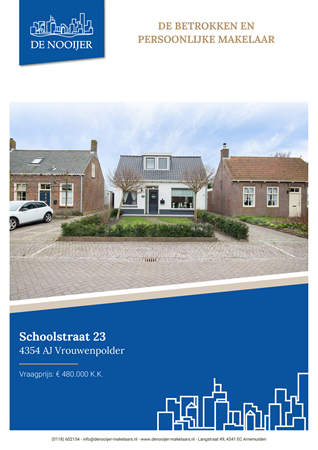 Brochure preview - Schoolstraat 23, 4354 AJ VROUWENPOLDER (1)