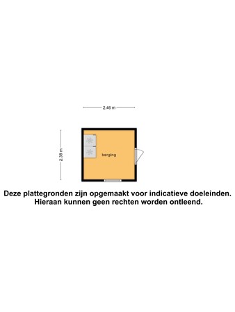 Floorplan - Klaproosstraat 10, 4341 JV Arnemuiden