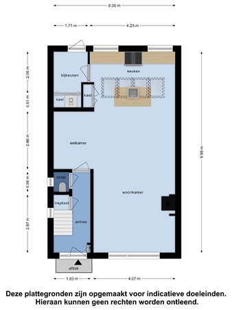 Floorplan - Schoolstraat 16, 4341 AJ Arnemuiden