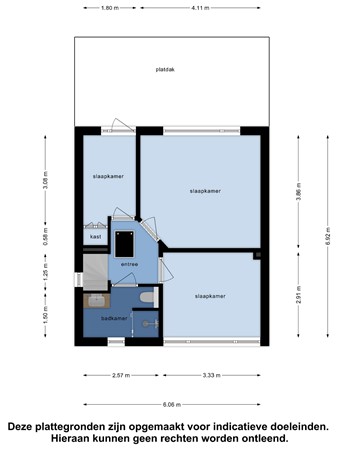 Floorplan - Schoolstraat 16, 4341 AJ Arnemuiden