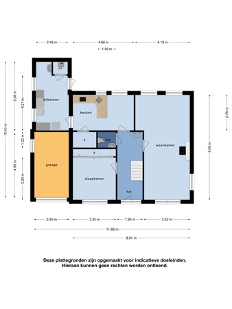 Floorplan - Molenweg 26, 4341 BD Arnemuiden