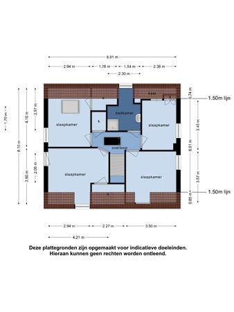 Floorplan - Molenweg 26, 4341 BD Arnemuiden