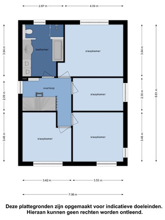 Floorplan - Hoogaars 2, 4341 MN Arnemuiden