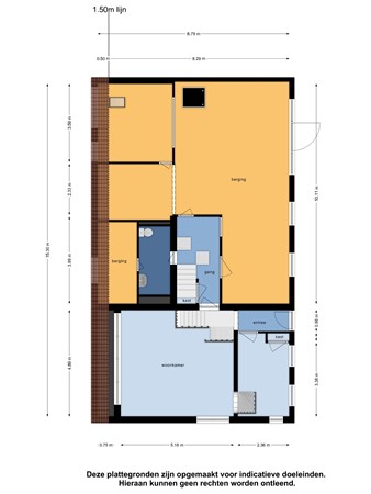 Floorplan - Nieuwe Kraaijertsedijk 15, 4458 NK 's-Heer Arendskerke