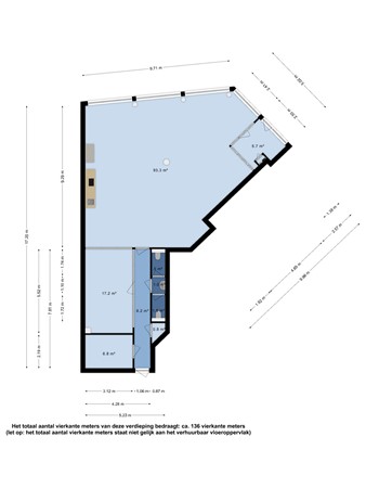 Floorplan - Peperdijk 55, 4381 EN Vlissingen