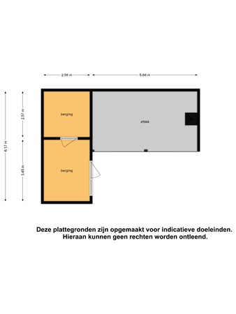 Floorplan - Akkerlaan 24, 4341 MC Arnemuiden