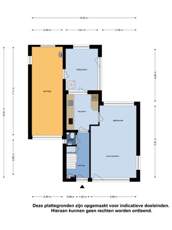 Floorplan - Oude Rijksweg 70, 4339 BD Nieuw- en Sint Joosland