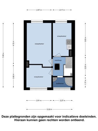 Floorplan - Augustijnenstraat 9, 4331 NX Middelburg