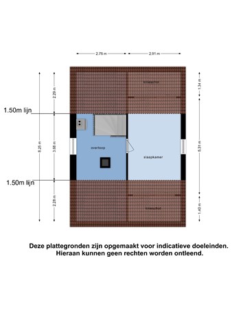 Floorplan - Akkerlaan 15, 4341 MC Arnemuiden