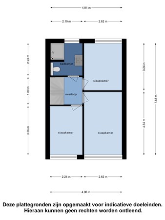 Floorplan - Tarweakker 3, 4341 MD Arnemuiden