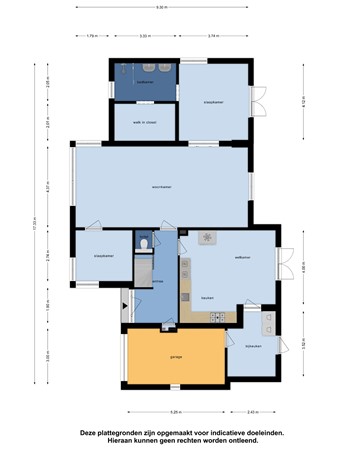 Floorplan - Zuster Van Donkstraat 28, 4341 LT Arnemuiden