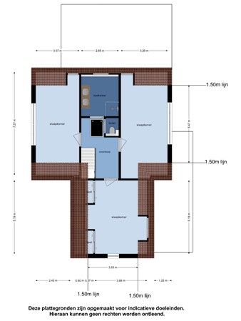 Floorplan - Zuster Van Donkstraat 28, 4341 LT Arnemuiden