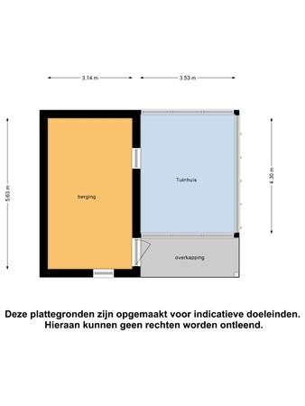 Floorplan - Zuster Van Donkstraat 28, 4341 LT Arnemuiden