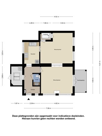 Floorplan - Molenweg 18, 4341 BD Arnemuiden