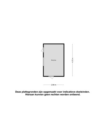 Floorplan - Molenweg 18, 4341 BD Arnemuiden