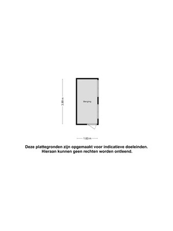 Floorplan - Molenweg 18, 4341 BD Arnemuiden